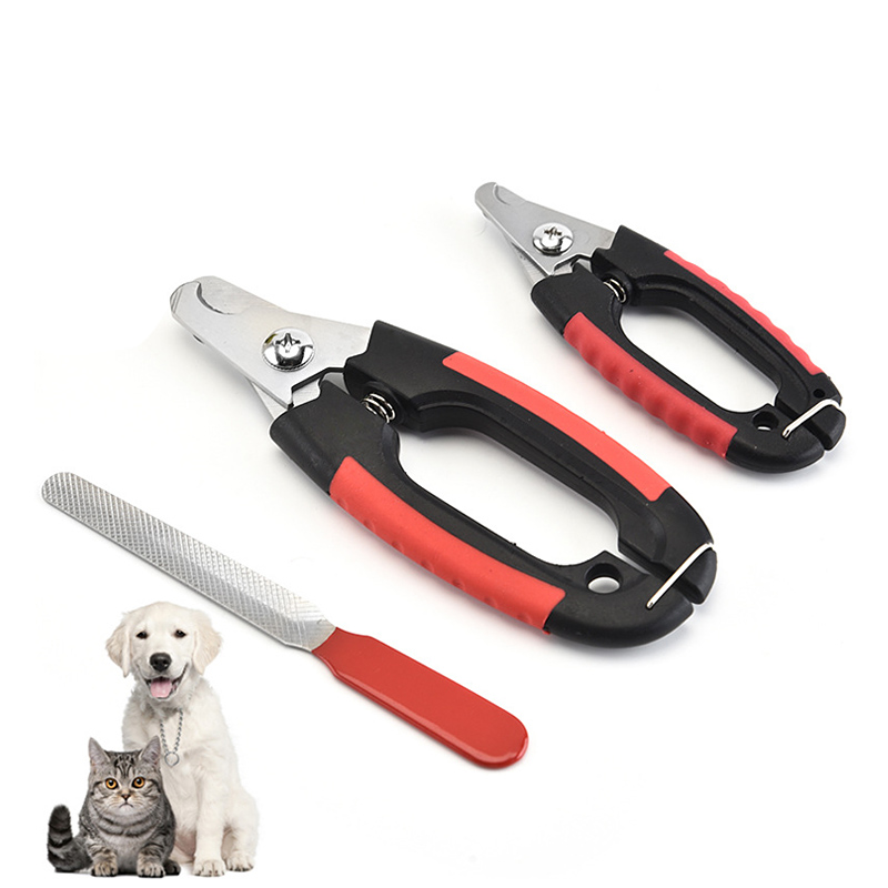 Pet Dog Cat Nail Clipper Cutter Stainless Steel Grooming Animal Nail Scissor Clippers Nail Cutter for Puppy Dog Cat