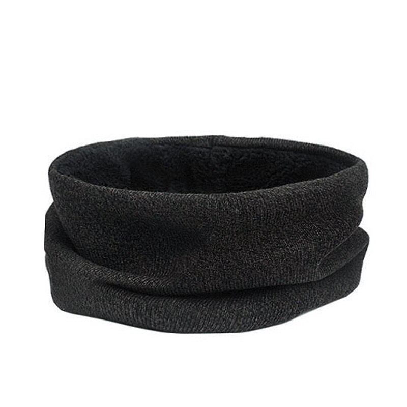 Hats Scarves Gloves Three-Piece Set Men Women Winter Warm Screen Touch Hat Thickscarf Glove Suits Boys Girls Beanies Scarf Set: Scarf B