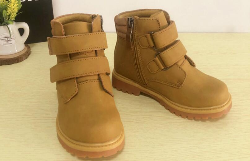 Ragazzi stivali da neve di lana Naturale di-30 gradi impermeabile e anti-slittata formato 25 a 29 wallvell