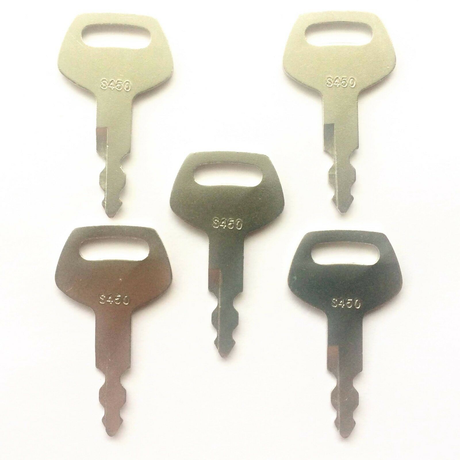 5pc For Case Linkbelt JCB Sumitomo Excavator Heavy Equipment Ignition Key S450 150979A1