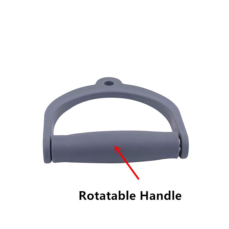 D-Handle Pull Down Fitness Grip for Gym Pulley Cable Machine LAT Pulldown Attachment Heavy Duty Training Workout Equipment
