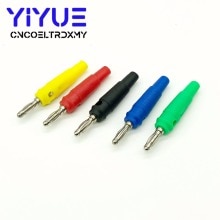 4MM Banana Plug Audio Speaker Connectors Amplifier Speaker Binding Post 4mm Banana Jack Plug For Cable Terminals