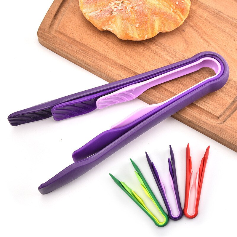 3PCS Plastic Voedsel Clip Met Non Slip Handvat Draagbare Huishoudelijke Groente Fruit Clip Voor Keuken