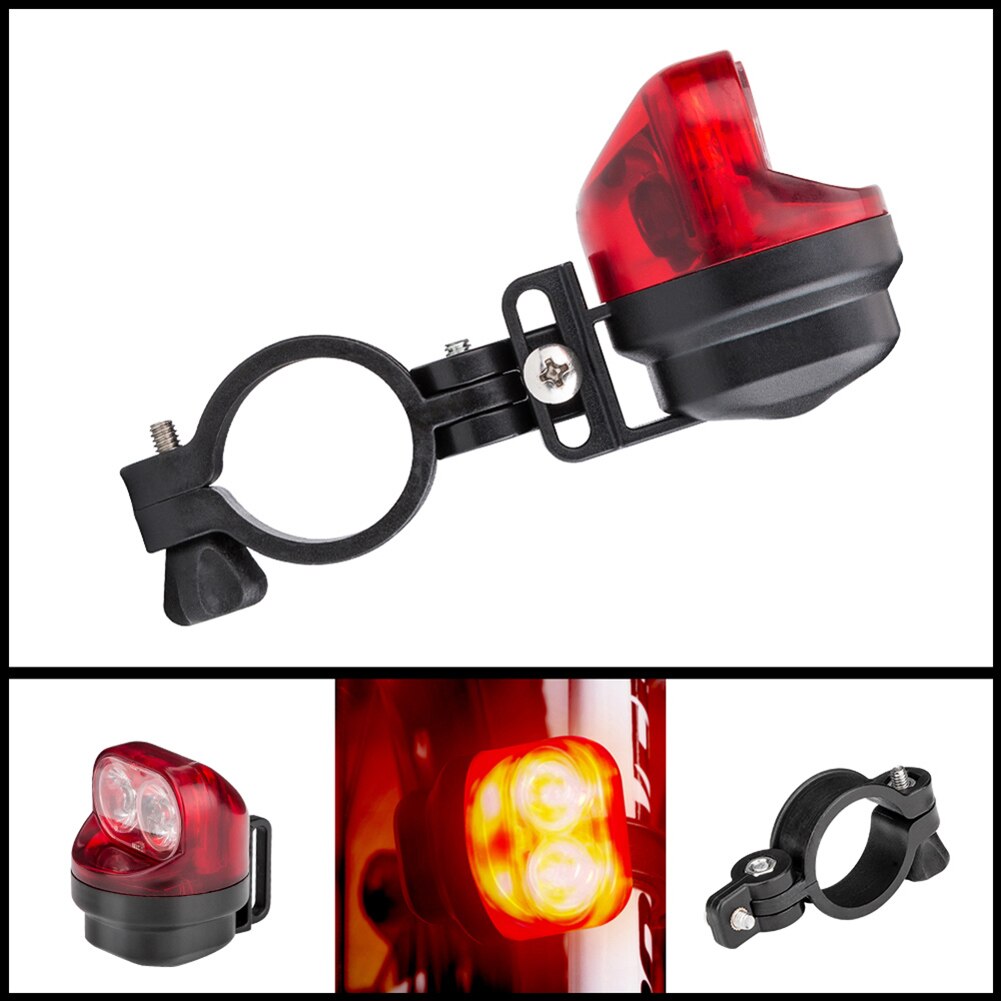Fahrrad LED Rücklicht selbst-angetrieben magnetisch Induktion Nacht Warnung Hinten Lampe