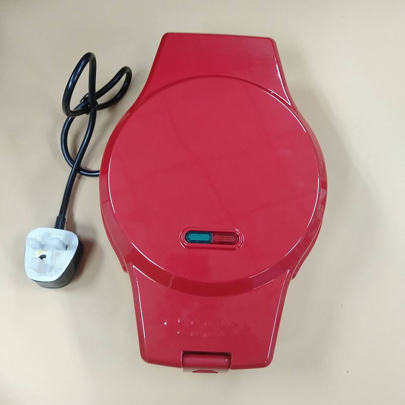 3 in 1 Mini Portable Waffle Maker Machine Non-Stick Household Multi-Functional Electric Donut Maker Interchageable Plates