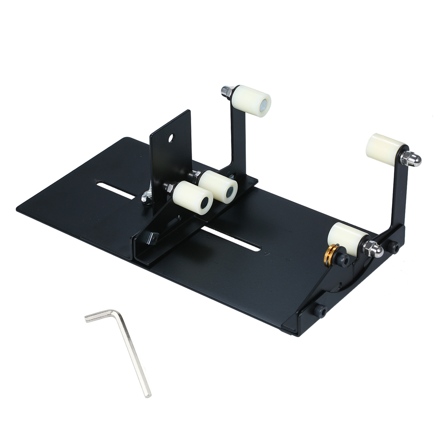 Glass Bottle Cutter Tool DIY Square Round Wine Beer Glass Sculpture Cutter Machine Beer Glass Cutting Bottle Holder: black