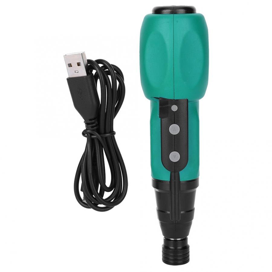 Cordless Screwdriver USB Handheld Magnetic Electric Screwdriver Drill Kit DIY Power Tool for Furniture Assembly Battery Drill