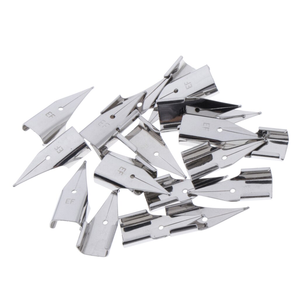 20 Pieces Pen Nibs Pen Nibs Replacement Nibs for Fountain Pens