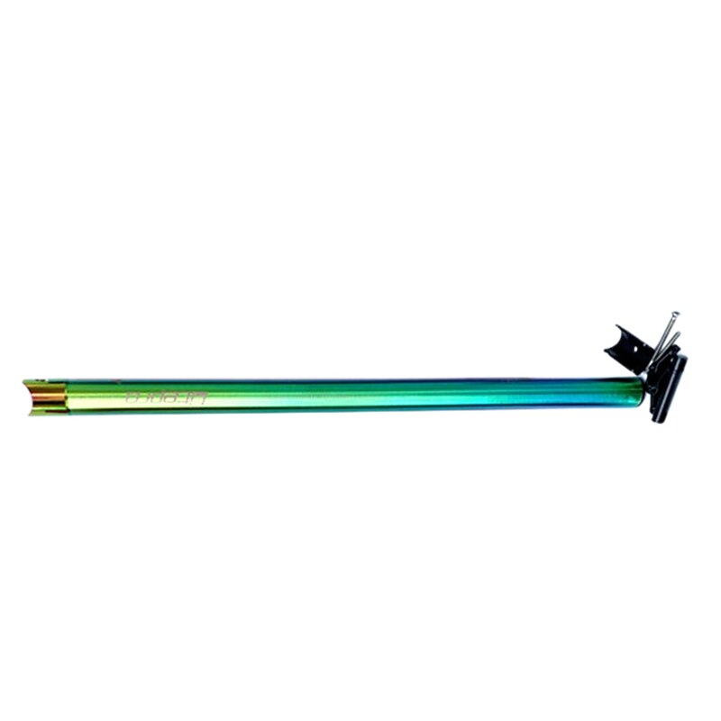 Litepro-tija de sillín de bicicleta plegable, tija de sillín de bicicleta de 31,8mm y 580mm, tubo de asiento de bicicleta deslumbrante para Brompton