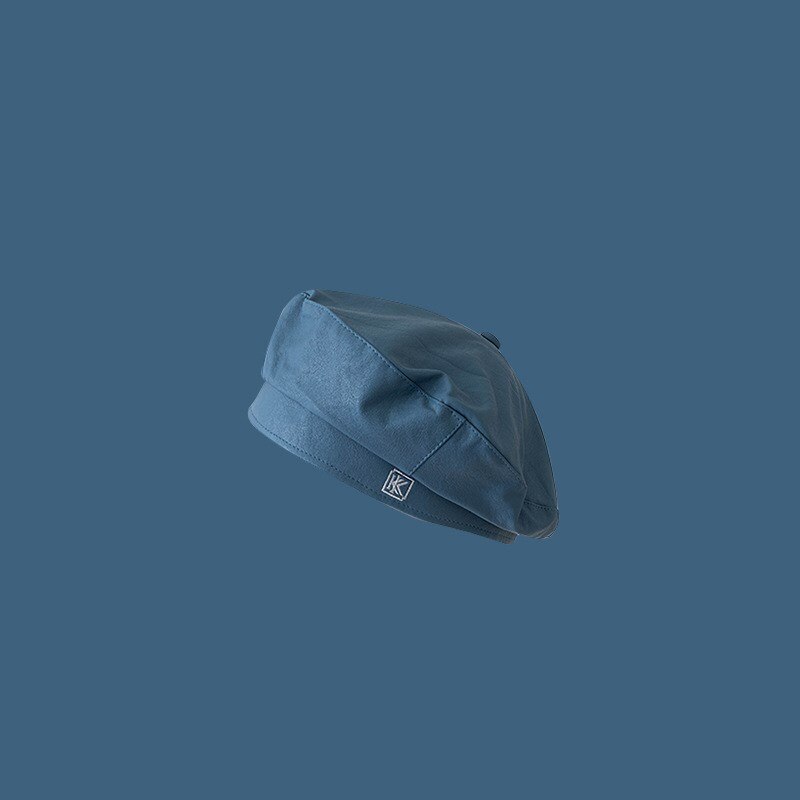 beret kvinner vinter marine lue skinn åttekantet lue flerfarget ensfarget fest britisk lue varm beret: 02