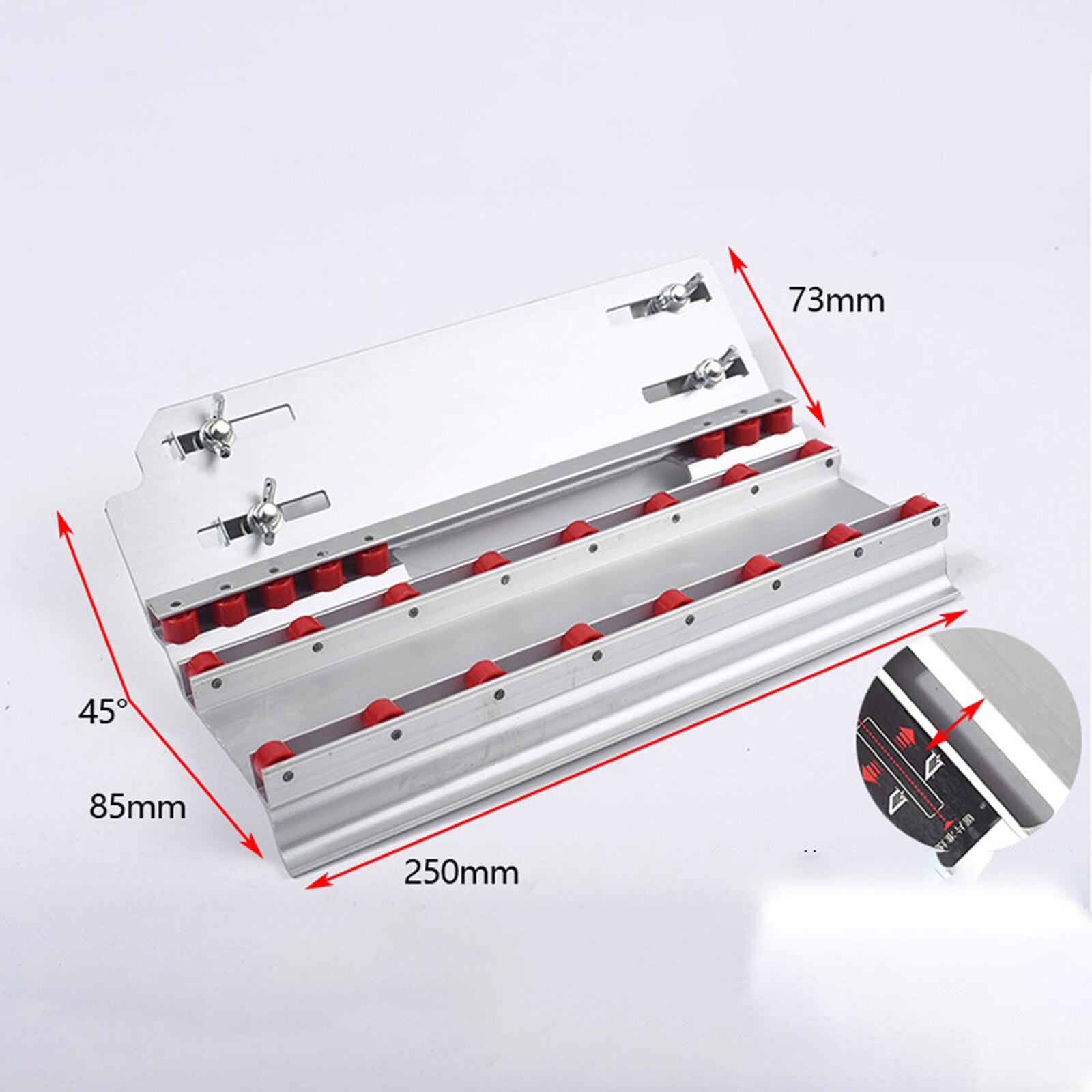 45 graders kakel avfasningsanordning stenskärning exponerad yttre hörn konstruktionsverktyg multifunktionell vinkel skärhjälp