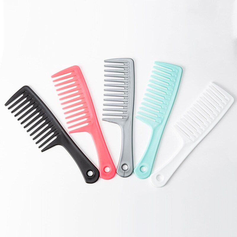 Pro Hairdress Wide Tooth Comb for Women Men Wet Dry Curly Straight Hair Brush 27RC