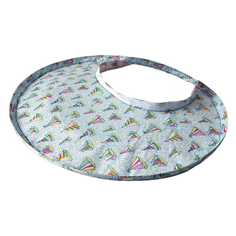 La couverture de chaise haute de soucoupe d'alimentation de bébé empêche la nourriture et les jouets de tomber à la protection de plancher pour le Restaurant et la maison: 2