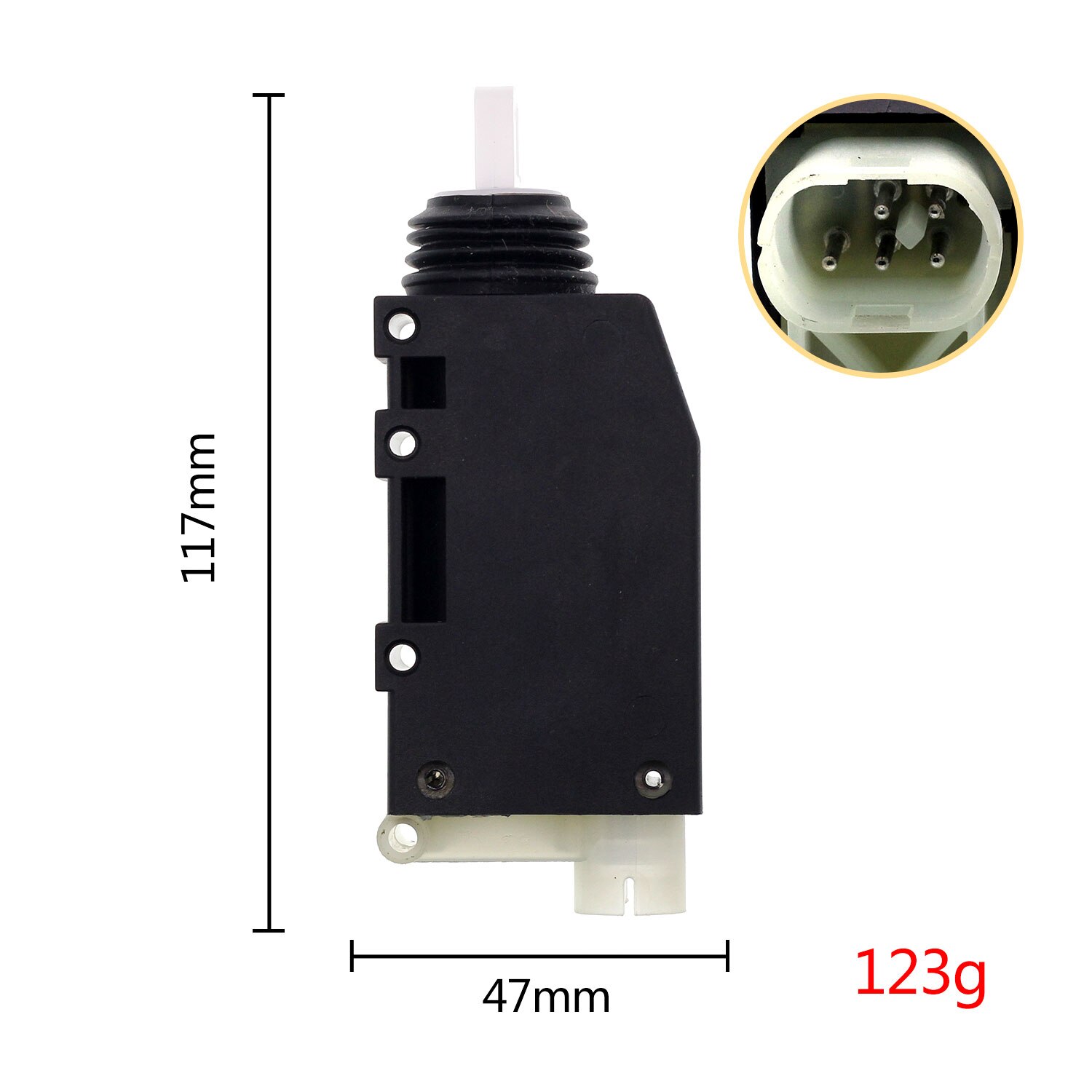 Sentralkontrolllås dørlås aktuatormotor for usgm buick sail chevrolet assembly corsa