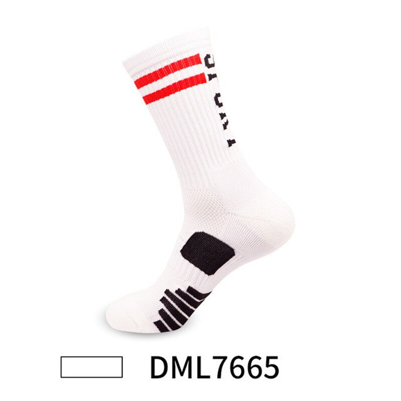 Basketball Socks Knee-High Breathable Street Sports Cycling Running Match Non-Slip Towel Bottom Socks: 11