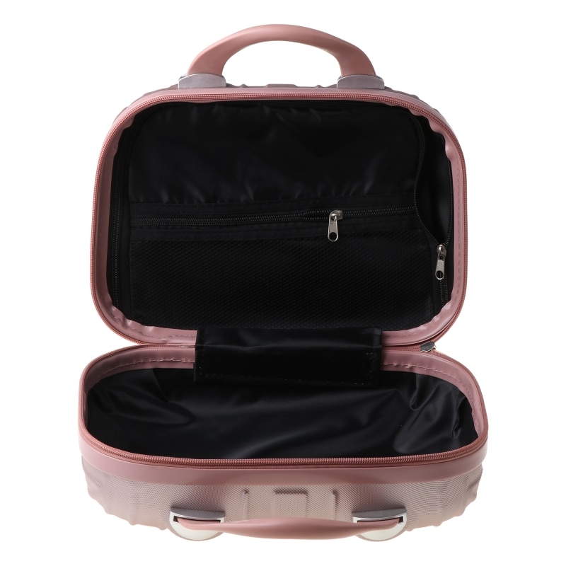 14in Cosmetic Case Luggage Small Travel Portable Pouch Carrying Box Multifunctional Suitcase for Makeup