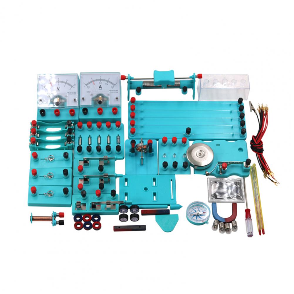 Physics Experiment Kit Basic Educational ABS Electricity Magnetism Learning Tool Student Physics Teaching Resources