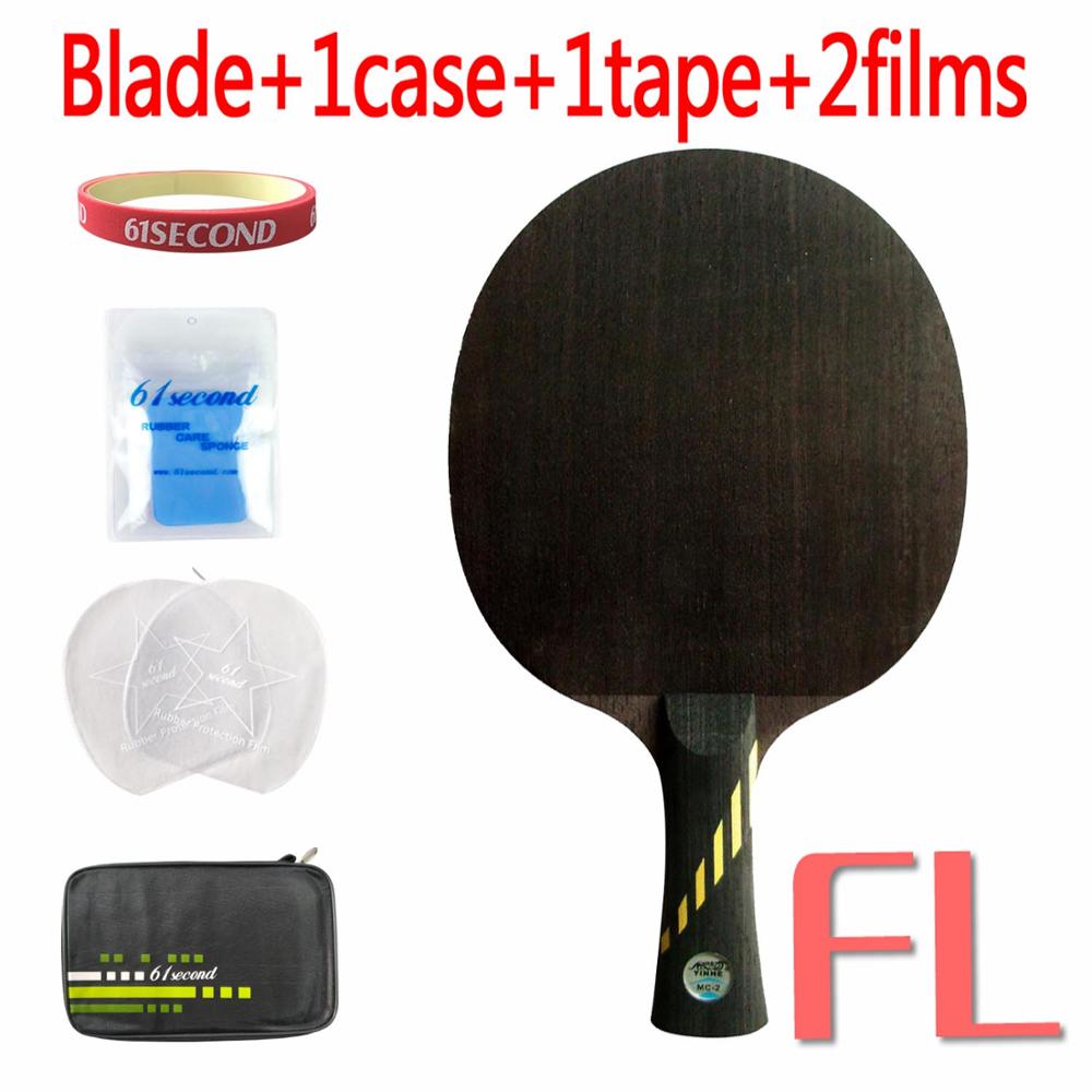 Hoja de tenis de mesa Galaxy Milky Way Yinhe MC-2 MC 2 MC2, para raqueta de ping pong: FL with FM case