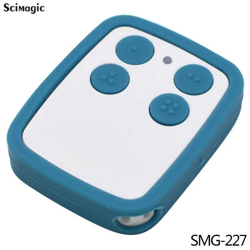 control remoto de copia multifrecuencia 250-868MHz compatible con puerta de persiana enrollable control remoto para puerta de garaje: Azul