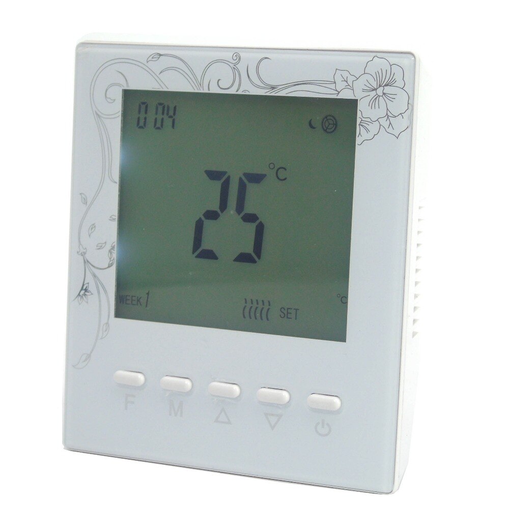 Battery powered Digital programmable gas boiler thermostat controller with Warm system