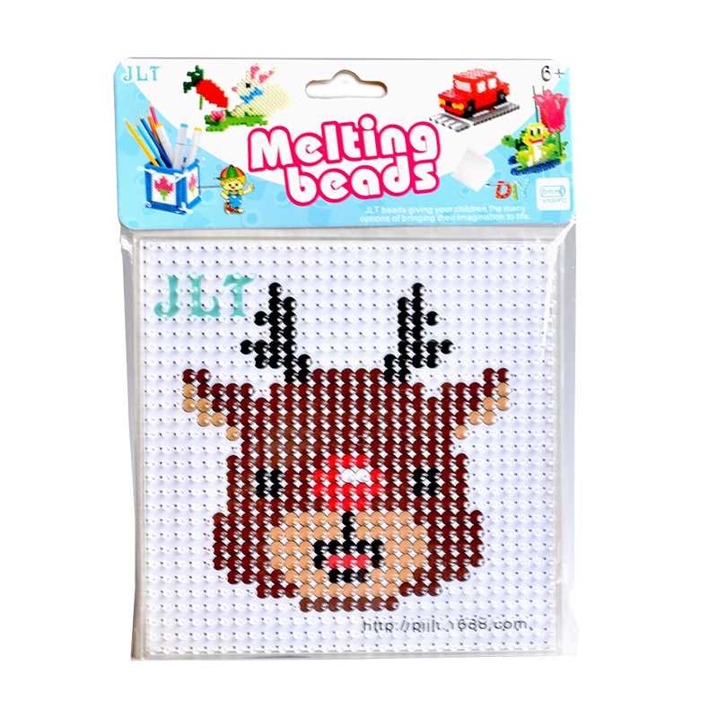 Cuentas de hama de 5mm para niños, abalorios para planchar, rompecabezas en 3d, Juguetes DIY: 04