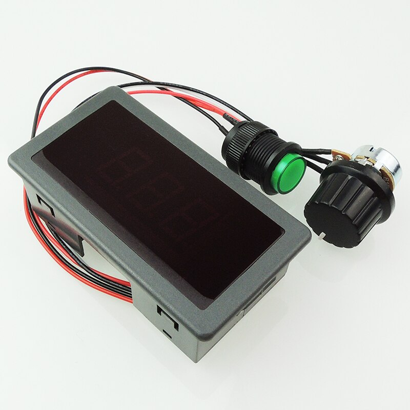DC 6-30V 12V 24V MAX 8A MOTOR PWM SPEED CONTROLLER WITH DIGITAL DISPLAY SWITCH