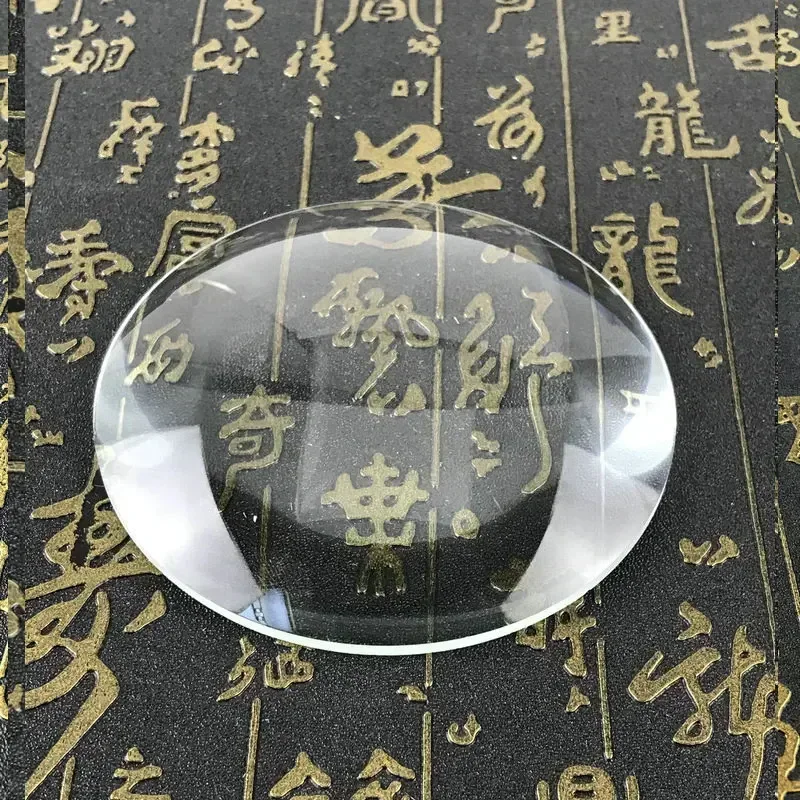 18-90mm Flat Convex Lenses Magnifying Glass Optical Glass Plano-convex Lens Magnifier Lens for Replacement 1 PC