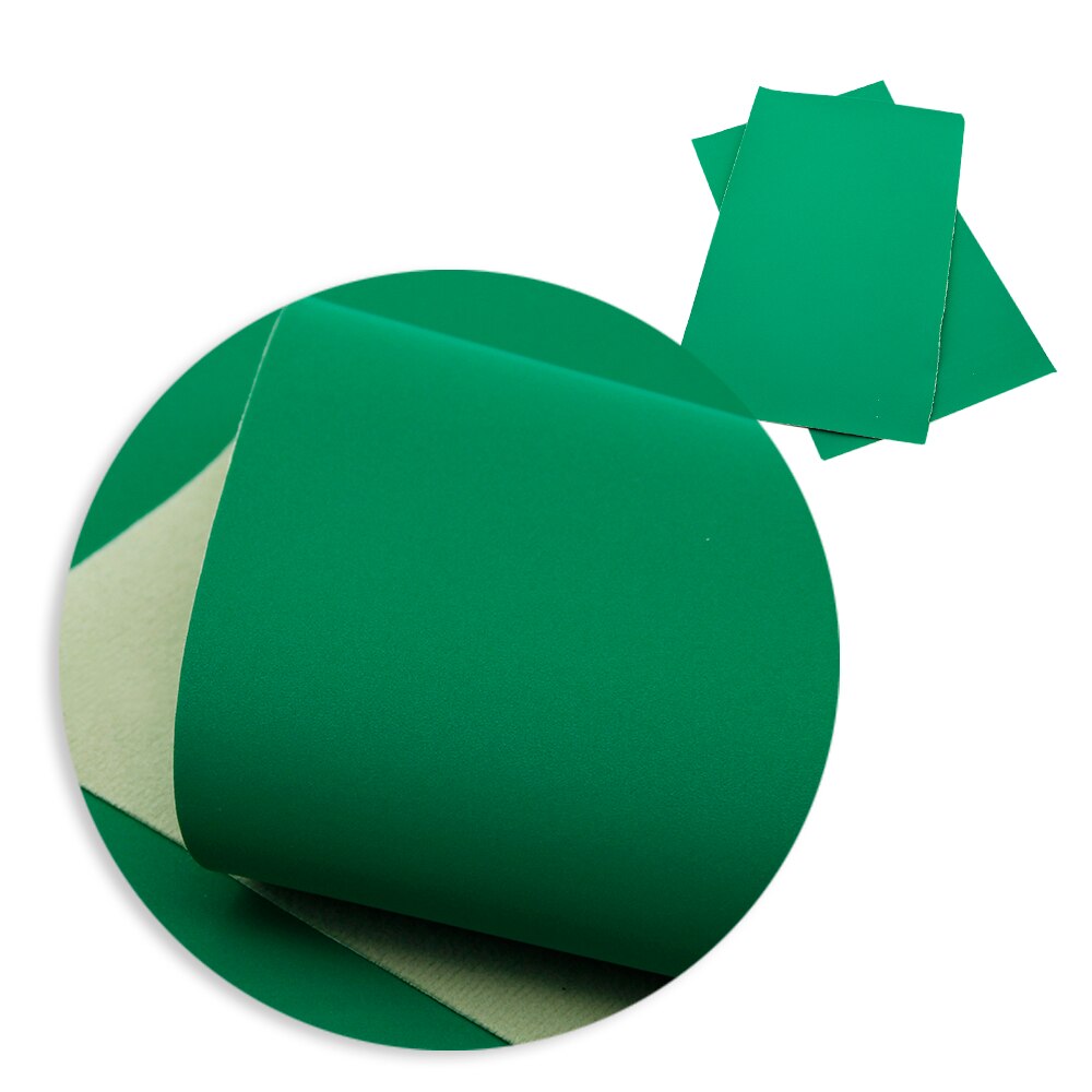 Green Series Faux Leather Glitter Cross Grain PVC Synthetic Leather A4 size DIY Earrings Bow Bags Material Vinyl Fabric,1Yc15812: 1079772004