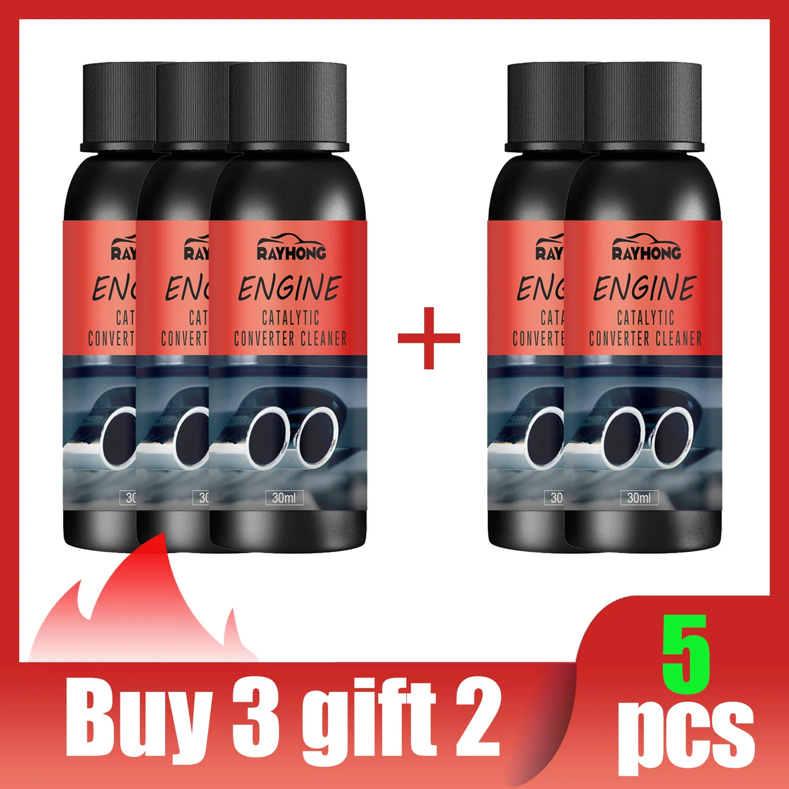 Car Catalytic Converter Cleaner Deep Cleaning Multipurpose Engine Carbon Deposit Remove Automobile Cleaning Agent: Lavender