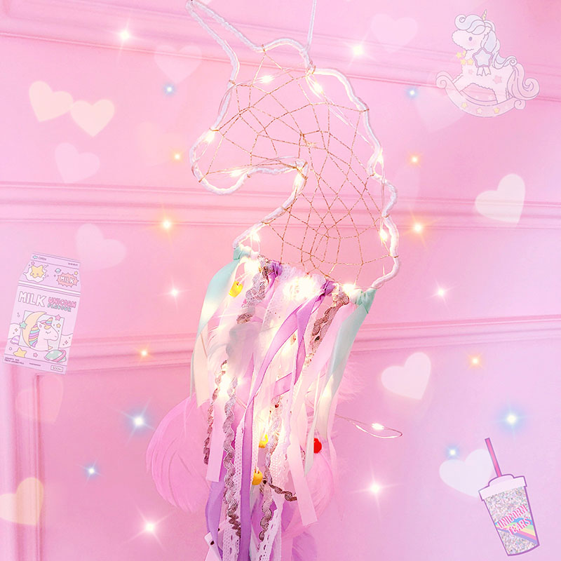 Onregelmatige Ijzeren Ring Eenhoorn Kat Maan Speciale-Vormige Hoepel Diy Dreamcatcher Handmande Yiyang Taiji Symbool