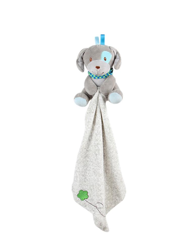 Baby Towel Infant Soothe Appease Towel Soft Plush Comforting Toy Towel Cute Dog Elephant Animal Appease Baby Sleep Toy