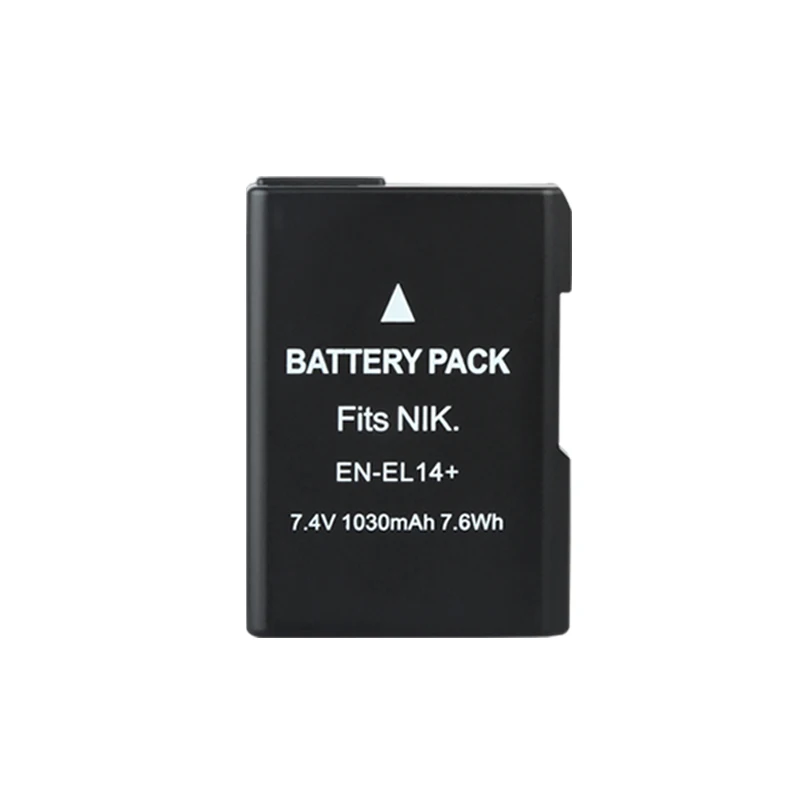 EN EL14 1030mAh Batteries EN-EL14 pour Nikon D5100 D5200 D5500 D5600 D5300 P7200 P7700 P7100 D3100 D3200 D3300 chargeur de batterie: Autre