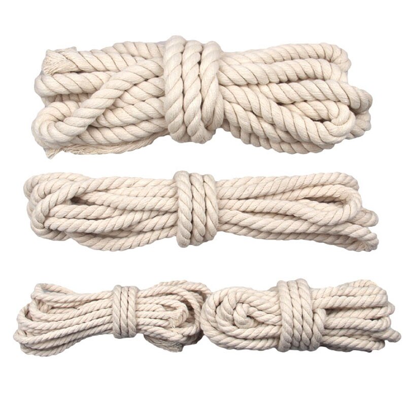 Macrame Cord Wall Hangings Cotton Rope Twine String Ribbon Crafts DIY Dream Catchers 1/2/3/4/5/6/8/10mm Handwork Home Decoration