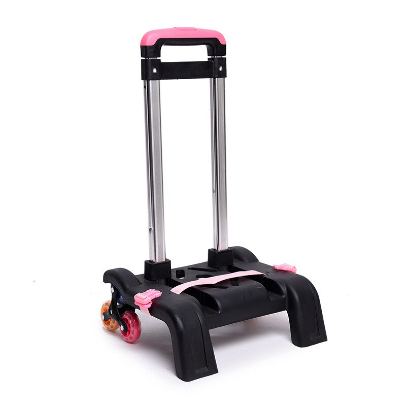 Aluminum alloy Pull Rod Bracket Roll Cart Trolley School Bags with wheels school backpack trolley schoolbag mochila infantil