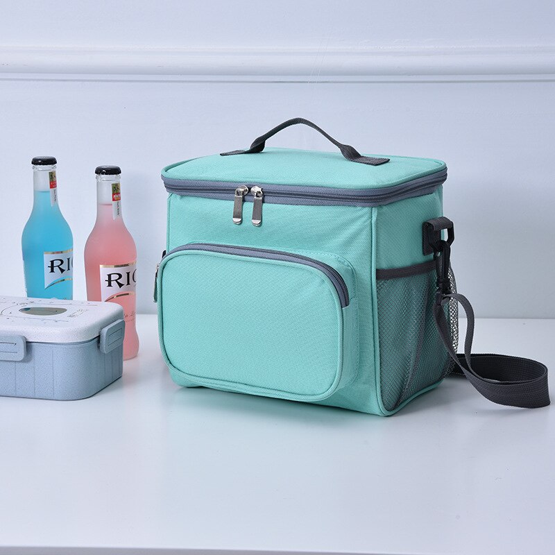 Borsa isolante in tessuto Oxford borsa da pranzo per picnic borsa da pranzo portatile borsa da pranzo borsa da pranzo borsa isolante per ghiaccio