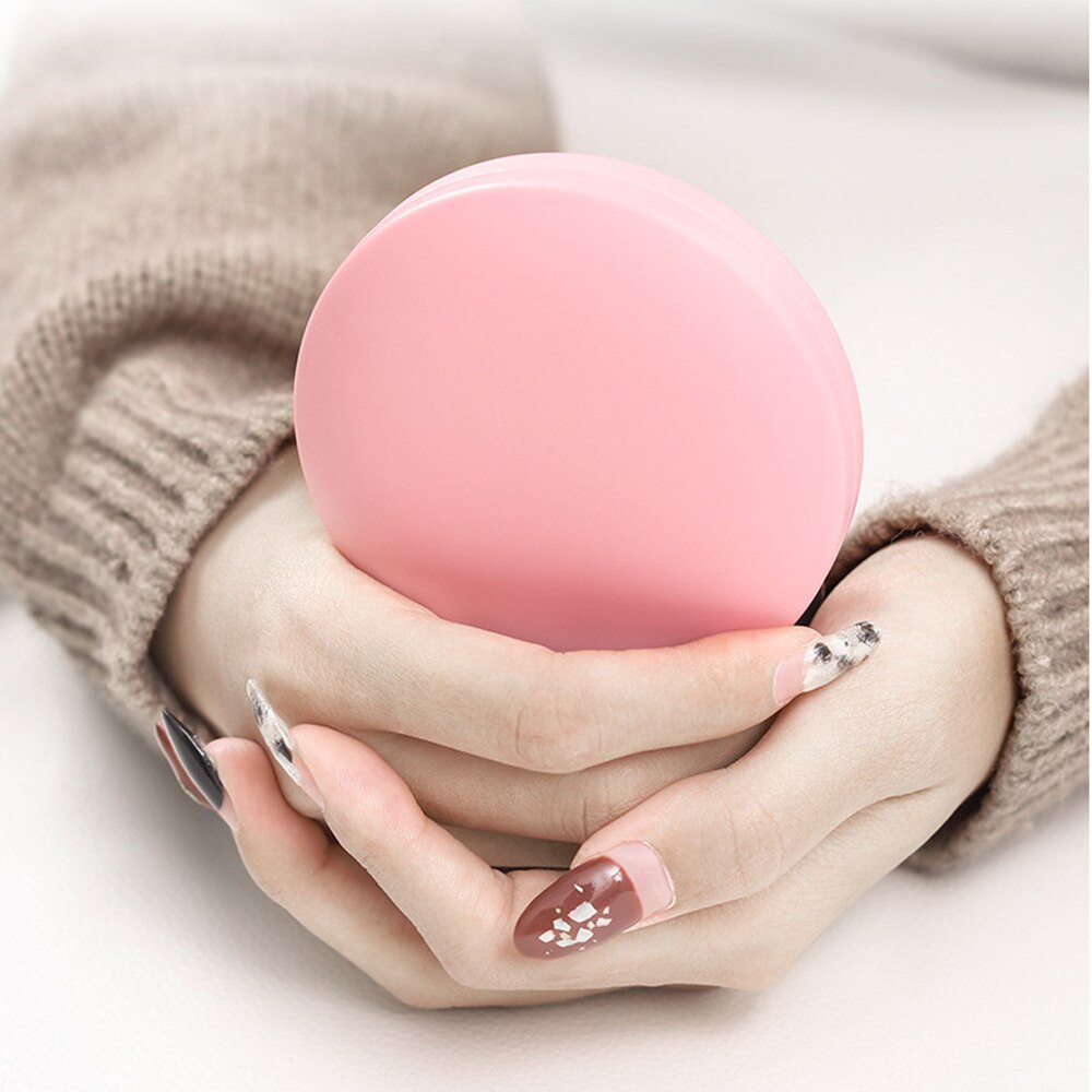 Round 2 In 1 Battery Powered Hand Warmer Power Bank USB Portable Rechargeable Electric Toast Hand Warmers Double-Sided Heater