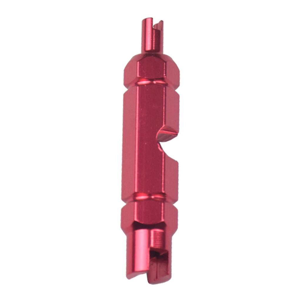 Valve Core Extractor Remover Removal Tool For Presta / Schrader Tube: Red