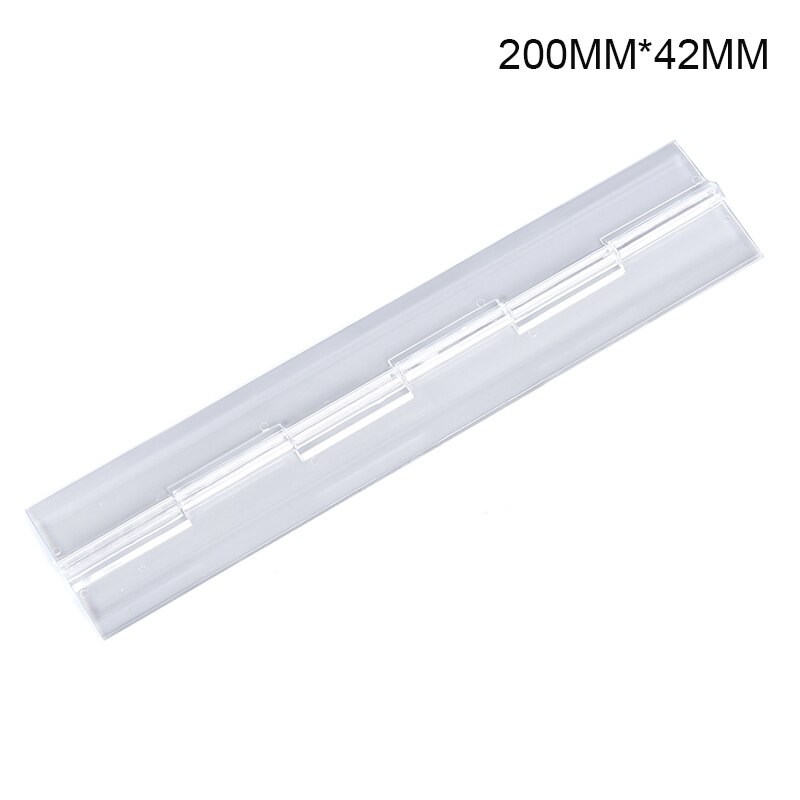 1pcs Acrylic Folding Hinges Transparent Plexiglass Hinge Durable Clear 8 Sizes: A6