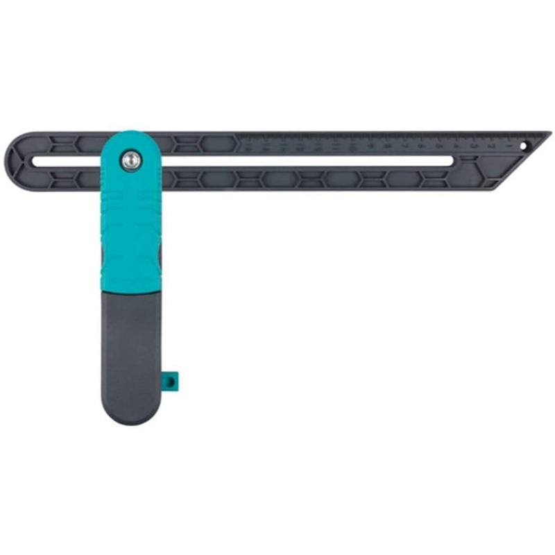 Lock Angle Measure Tool Wooden Marking Gauge Protractor Adjustable Angle Measuring Ruler for Carpenter