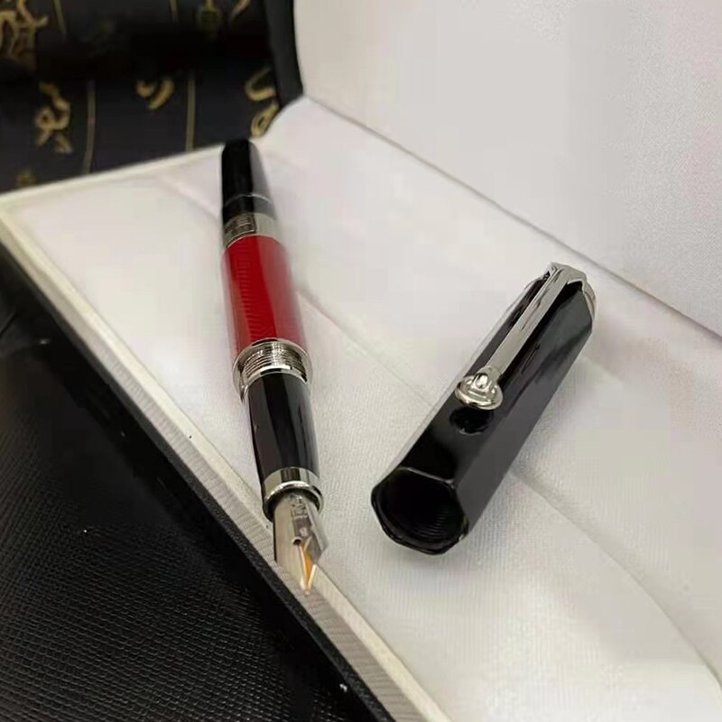 Pluma estilográfica de lujo para hombre y mujer, pluma de tinta de lujo MB, gran escritor, William Monte, metal, romero, blanc, sin caja, novedad de 2022