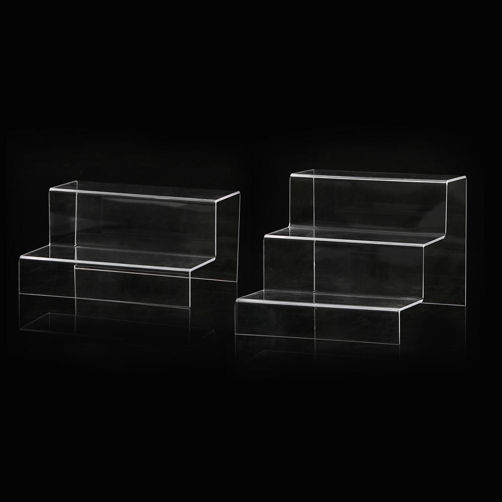 Akryl plast detaljhandel stigeräknare display sockel display produkter perfekt för butiker, bås, prydnader, modeller etc (klart)