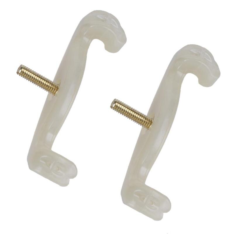 2 st fiol 3/4 och 4/4 storlek fiol justerbart axelstöd gummifötter musikinstrument violintillbehör