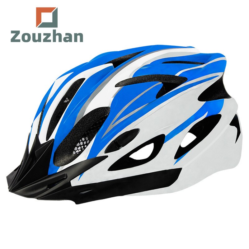 ZOUZHAN road and mountain bike helmet, one-piece cool bicycle helmet, protective outdoor helmet for men and women