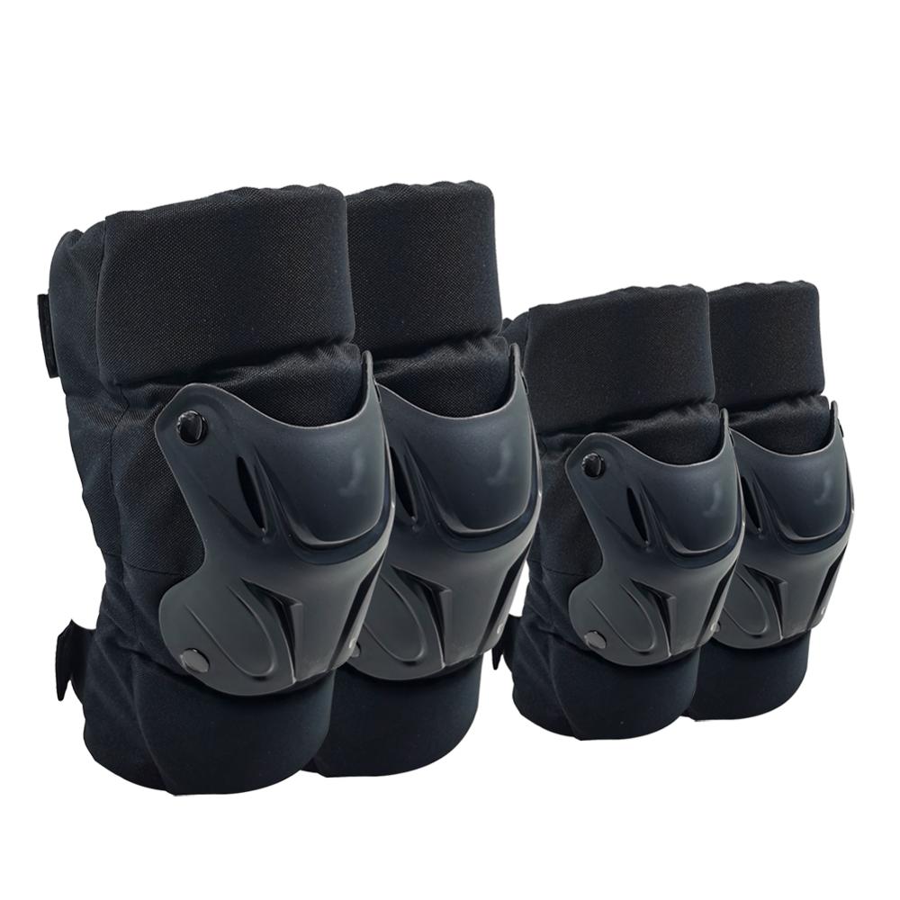 1 par de rodilleras de motocicleta Protector de rodilla para Moto a prueba de frío protectores de equipo pantalones cortos para motocicleta: Knee and Elbow
