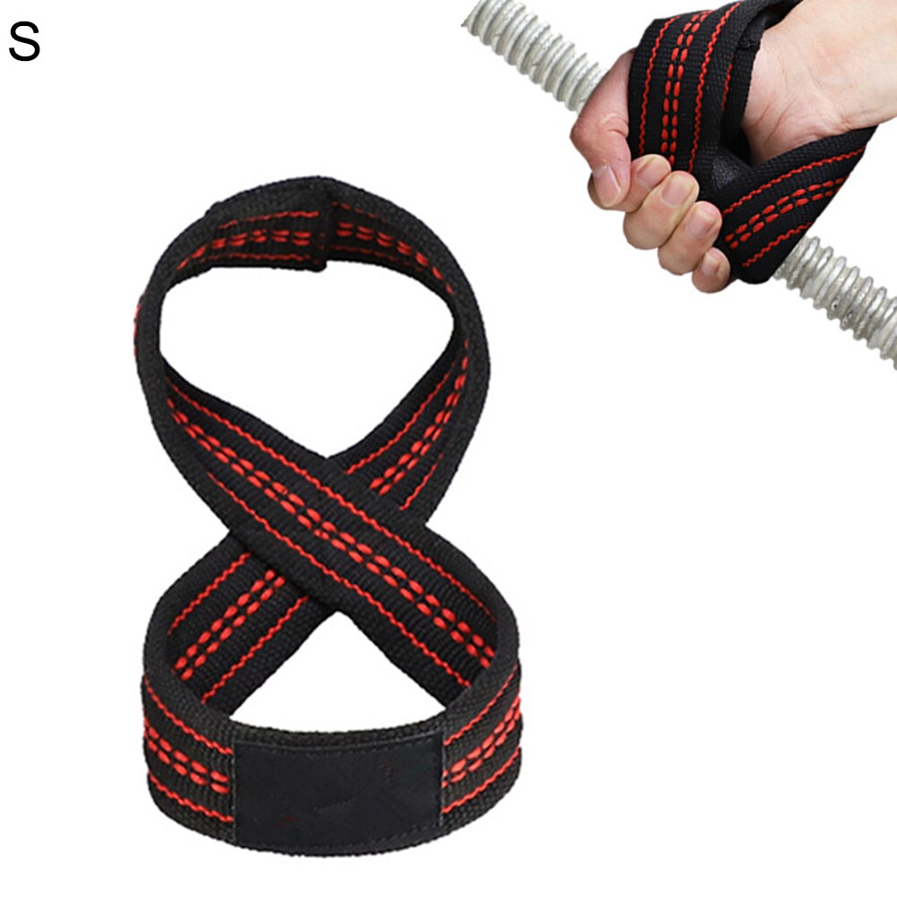2Pcs Weight Lifting Straps Dead Lift Wrist Strap for Pull-ups Horizontal Bar Powerlifting Gym Fitness Bodybuilding