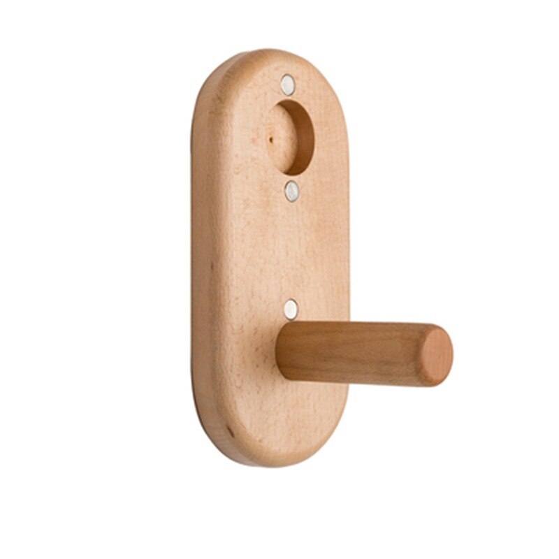 Nordic Wooden Hair Dryer Holder Sundries Wall-mounted Rack Multi-function Bathroom Storage Organizer Home Decoration Accessories
