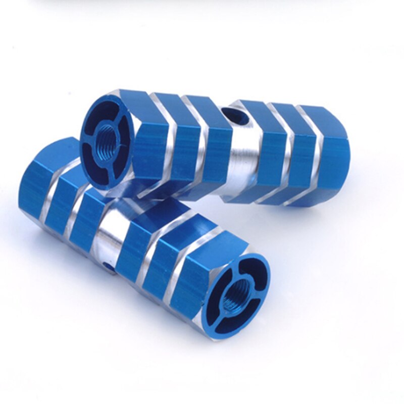 Paire De Repose-pieds Pour Vélo VTT BMX, En Bambou, Axe 3/8", Style Cascade