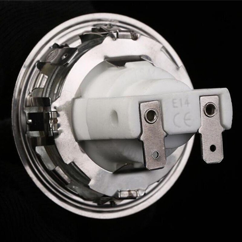 EAS-E14 Oven Lamphouder Bakken 15W/25W Verlichting Lamp Houder Oven Lamp Cap Hoge Temperatuur Lampvoet e14 500 Graden