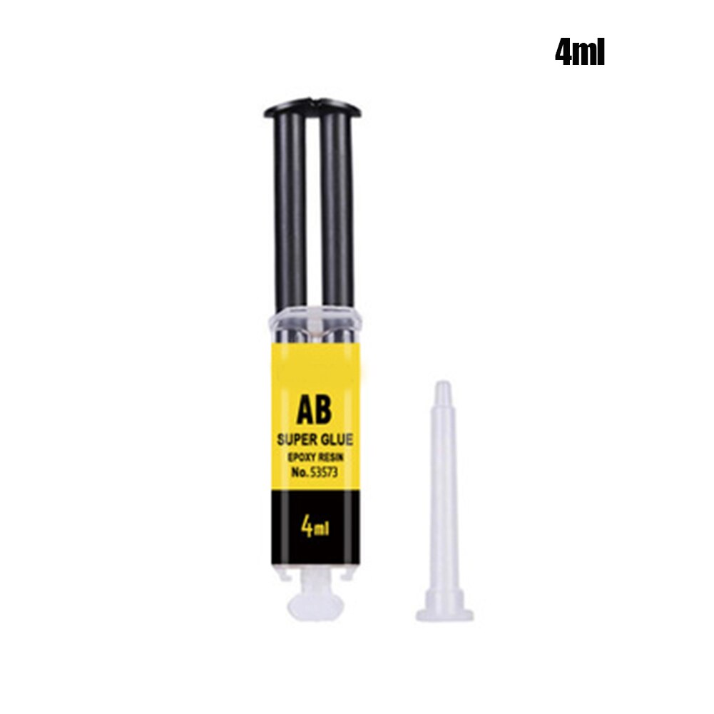 Plastic Epoxy Resin AB Glue Strong Adhesive Repair Tool Glass Ceramics 25/4ml LXY9