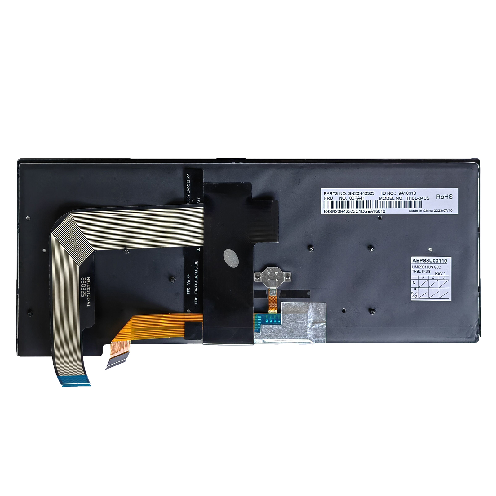 Laptop Replacement US Layout Keyboard for Lenovo T470S ThinkPad 13 2nd S2